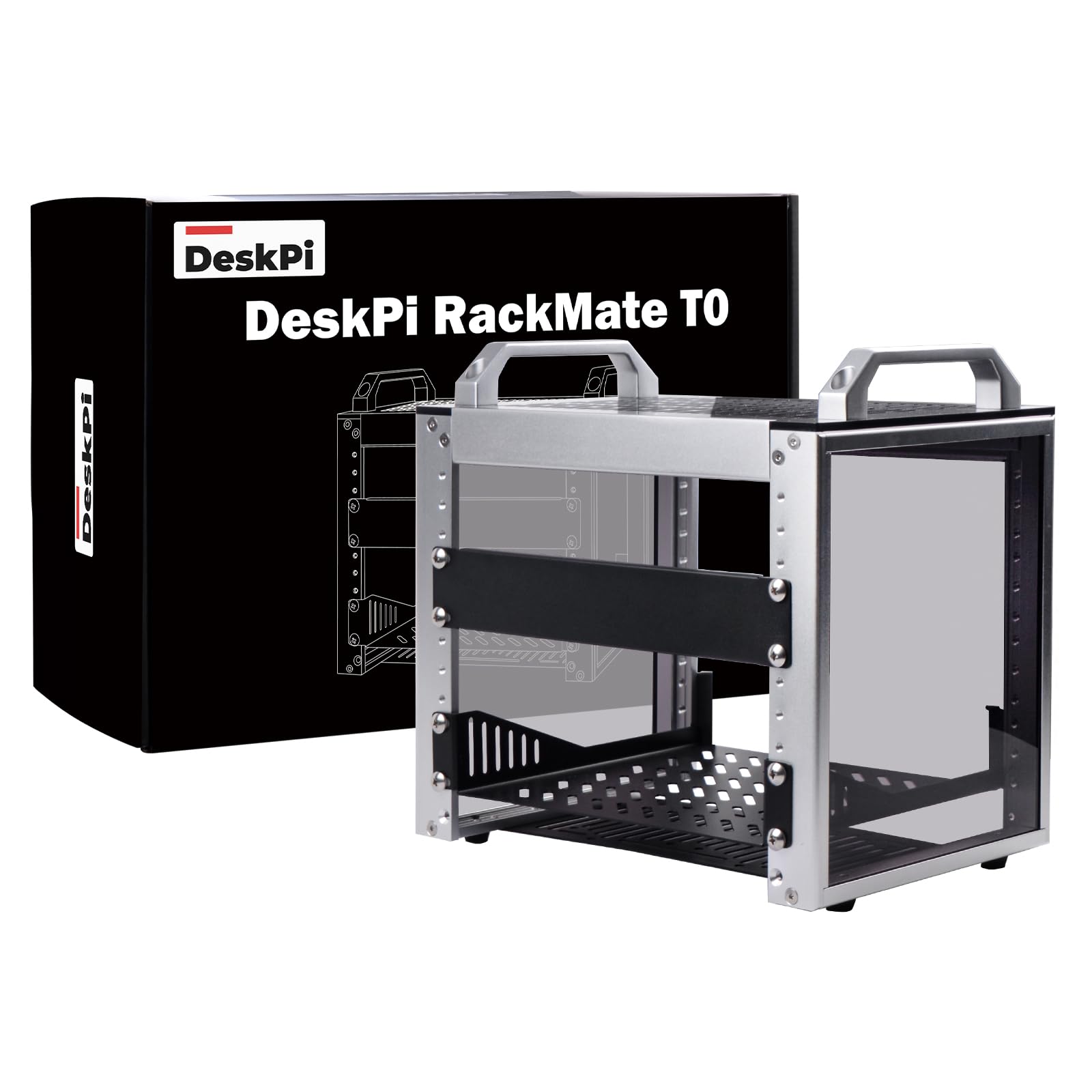 ち*る様 【美品】GeeekPi 8U サーバーキャビネットDeskPi　 T1 人気商品】8U サーバーキャビネット、ネットワーク、サーバー